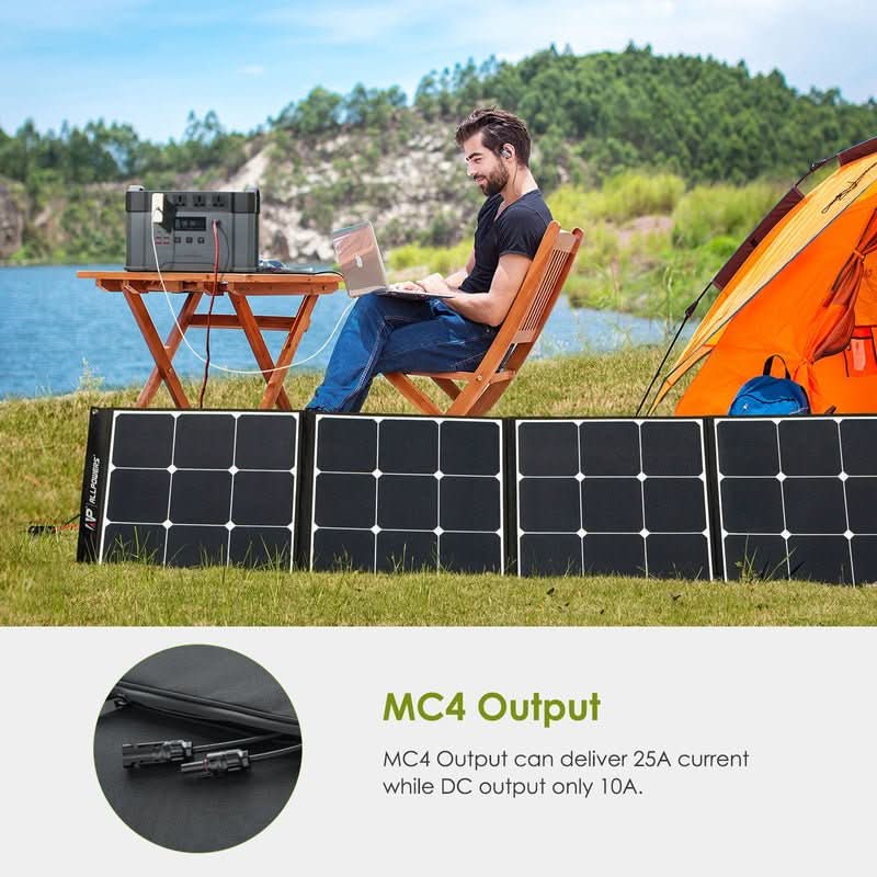 ALLPOWERS Solar Generator Kit 2000W (S2000 + SP035 200W Solar Panel)