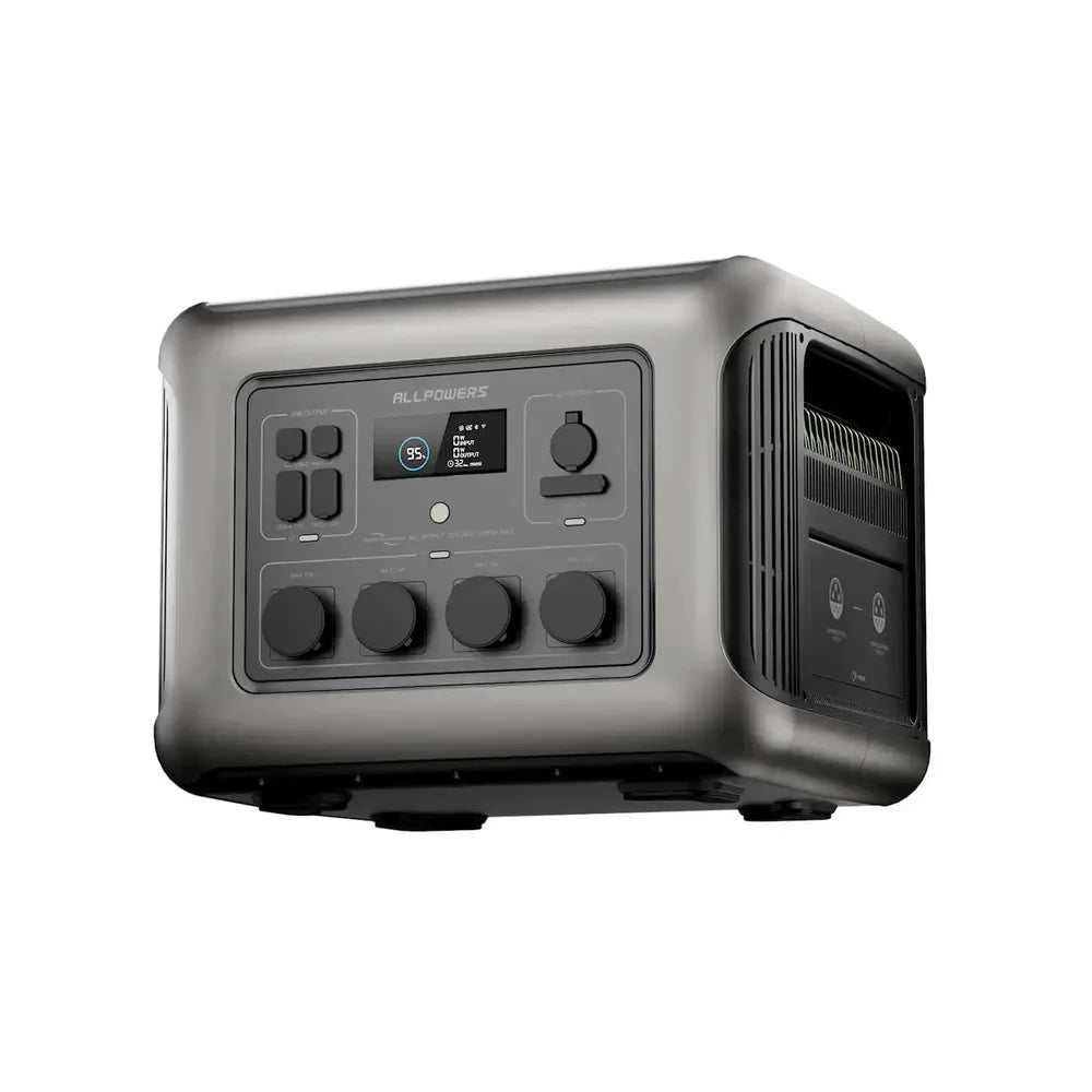 ALLPOWERS R2500 Портативна енергетична станція 2500W 2016Wh Портативний акумулятор LiFeP04, невеликий і легкий