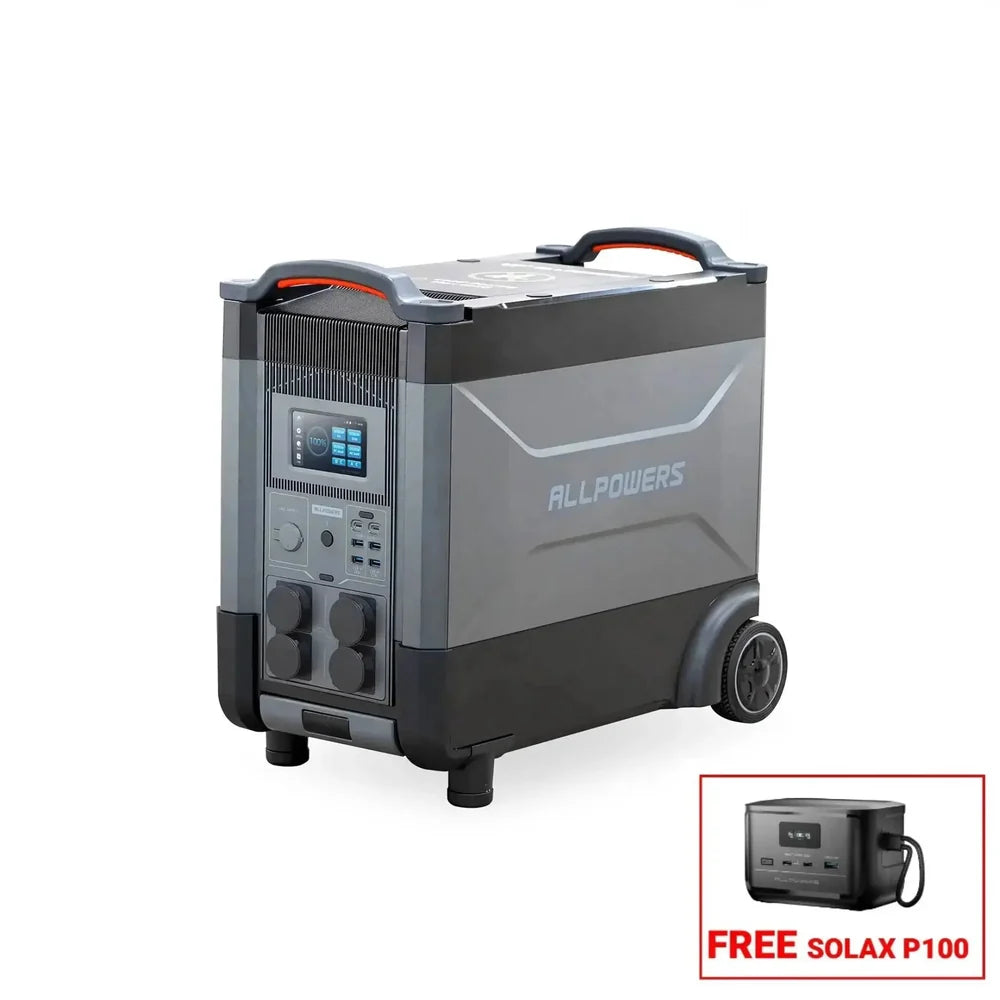 ALLPOWERS R4000 Портативна зарядна станція 4000Вт 3456Вт·год