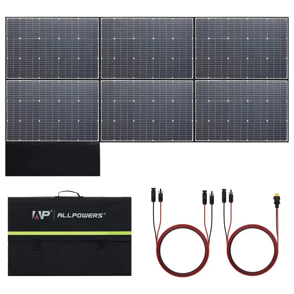 ALLPOWERS Комплект сонячного генератора 2500Вт (R2500 V2+ Сонячна панель SP039 600Вт)
