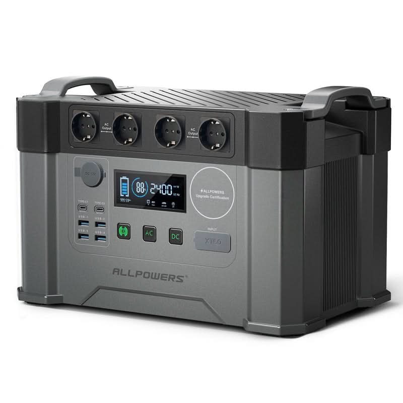ALLPOWERS Solar Generator Kit 2000W (S2000 + SP035 200W Solar Panel)