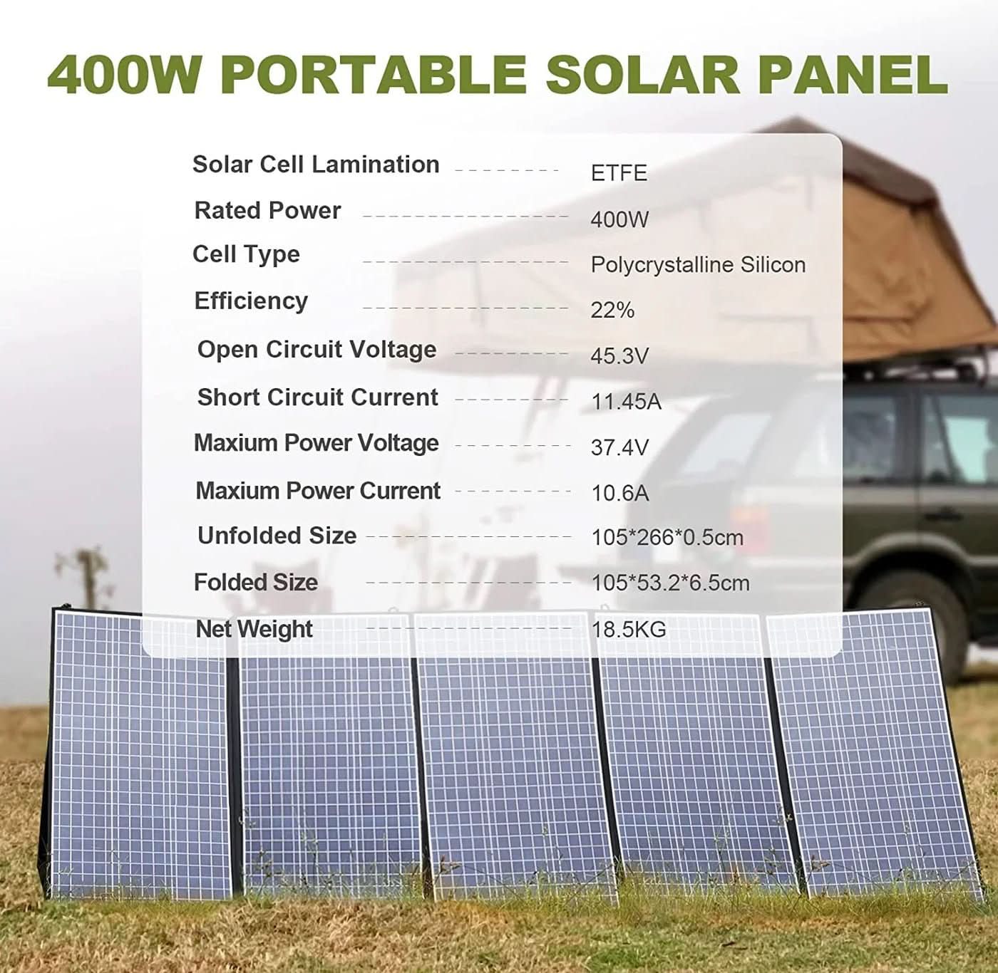 ALLPOWERS Solar Generator Kit 2000W (S2000 + SP037 400W Solar Panel)