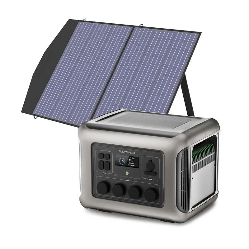 ALLPOWERS R2500 Портативна енергетична станція 2500W 2016Wh Портативний акумулятор LiFeP04, невеликий і легкий