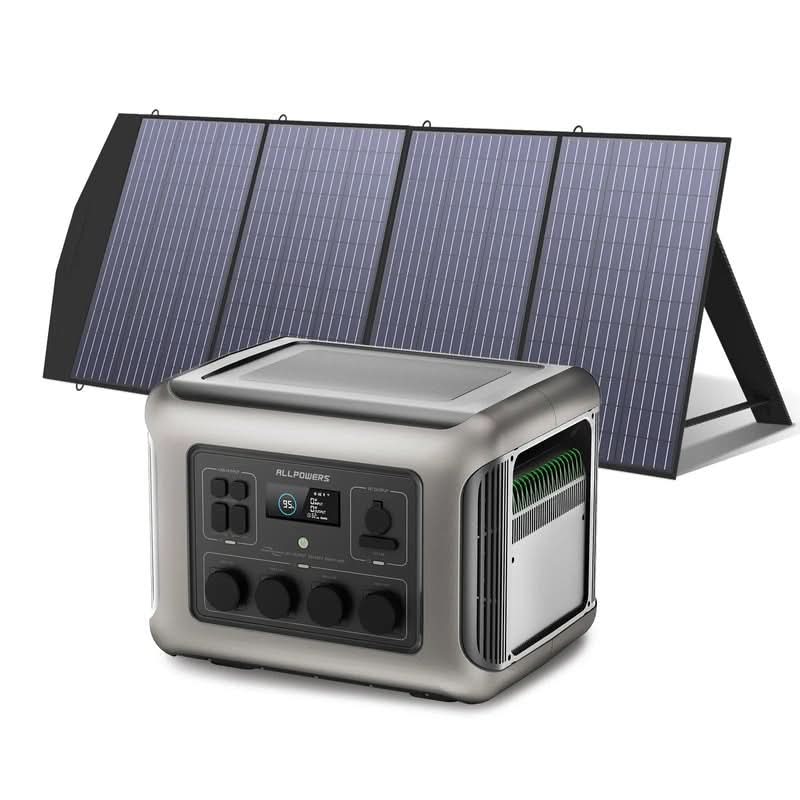 ALLPOWERS R2500 Портативна енергетична станція 2500W 2016Wh Портативний акумулятор LiFeP04, невеликий і легкий