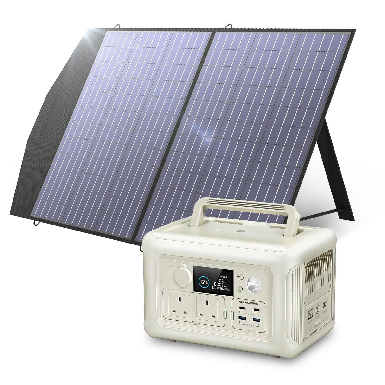 ALLPOWERS R600 Портативна зарядна станція 600W 299Wh