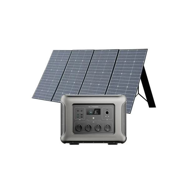 ALLPOWER 2500W Комплект сонячного генератора (R2500 V2 + Сонячна панель SP037 400 Вт)