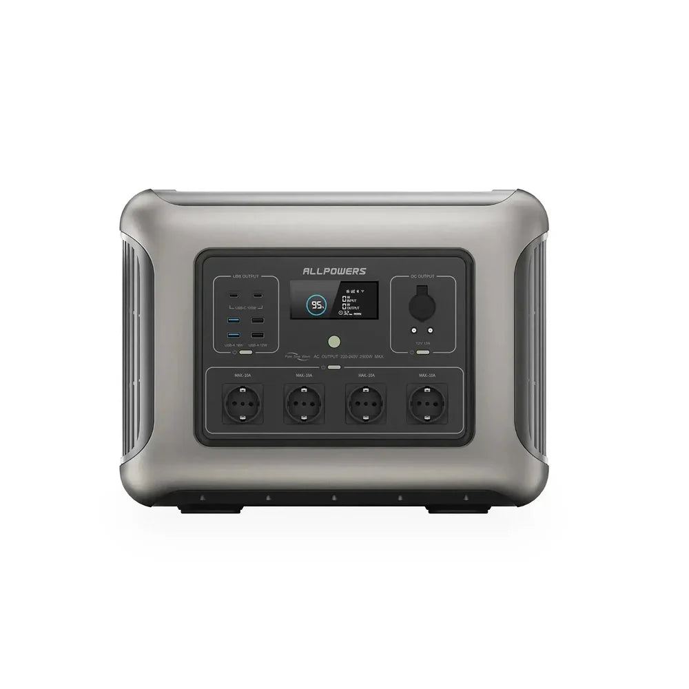 ALLPOWERS Комплект сонячного генератора 2500Вт (R2500 V2+ Сонячна панель SP039 600Вт)