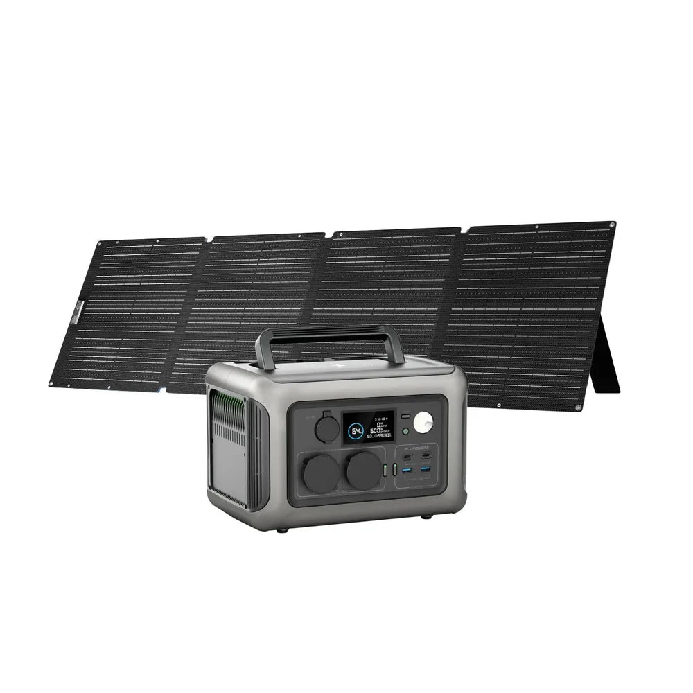 ALLPOWERS Комплект сонячного генератора 600 Вт (R600 + Сонячна панель SOLAX SE200 200 Вт)