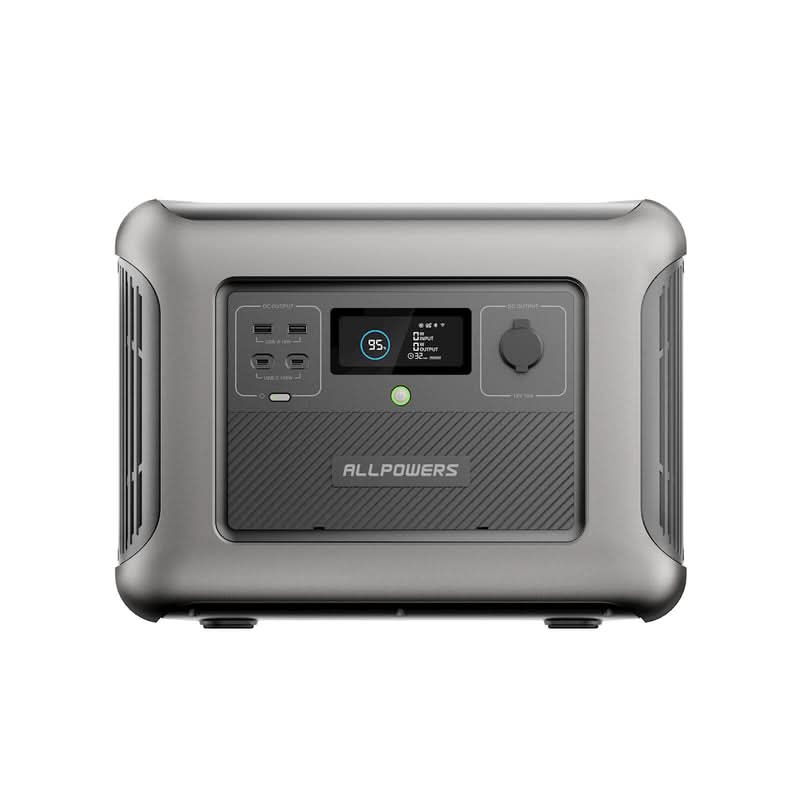 ALLPOWERS R2500 Портативна енергетична станція 2500W 2016Wh Портативний акумулятор LiFeP04, невеликий і легкий