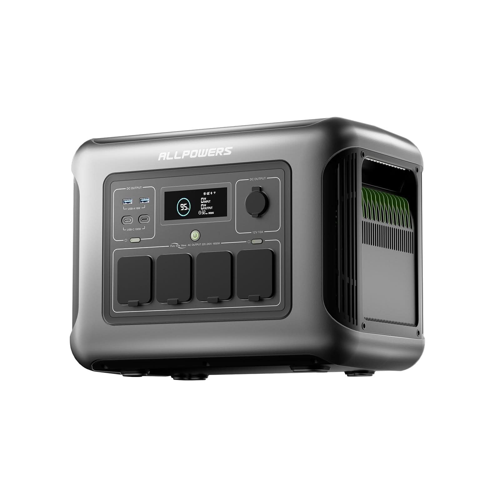 ALLPOWERS R1500 LITE Портативна енергетична станція 1600Вт 1056Вт·год