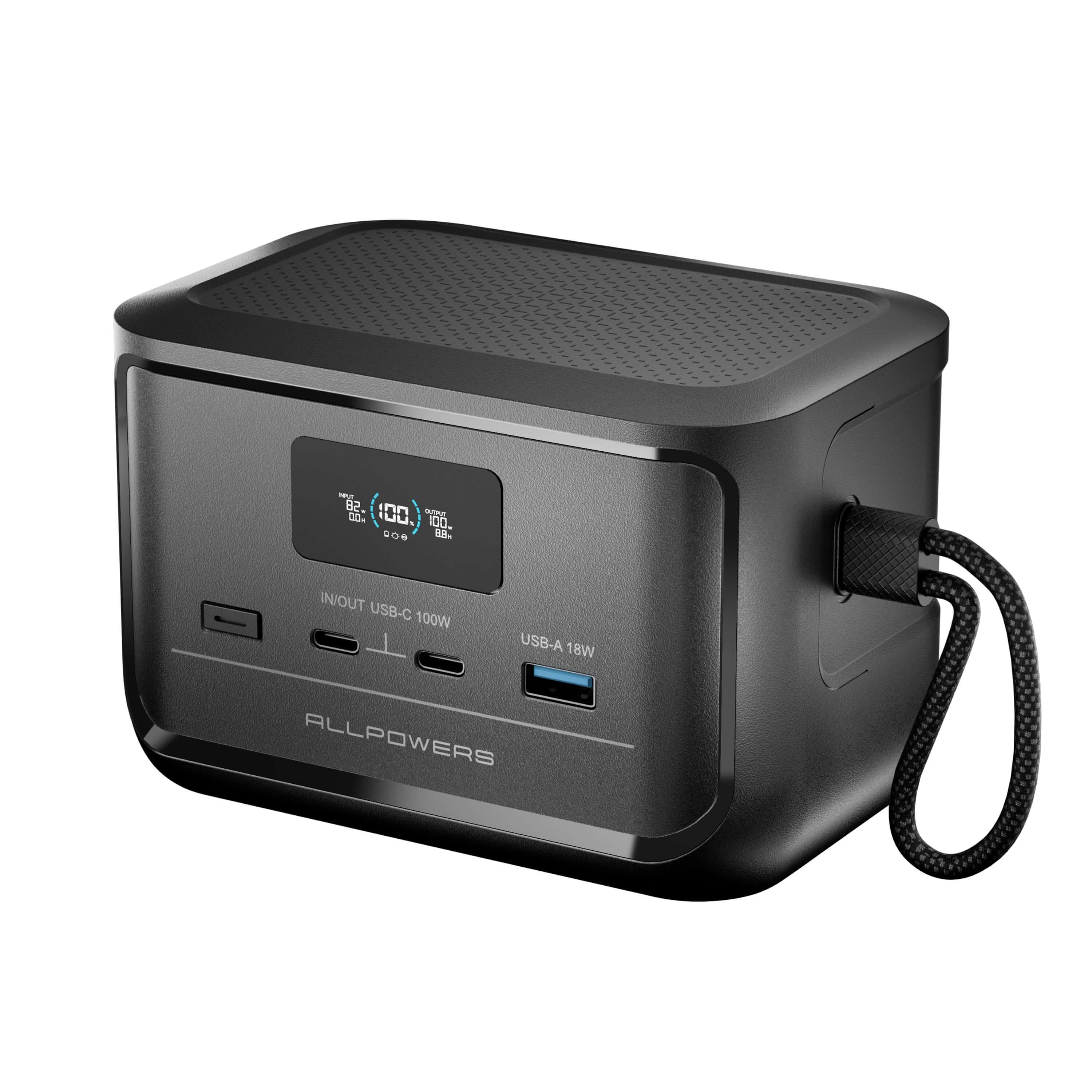 ALLPOWERS SOLAX P100 Портативний зарядний пристрій 100W 99.2Wh