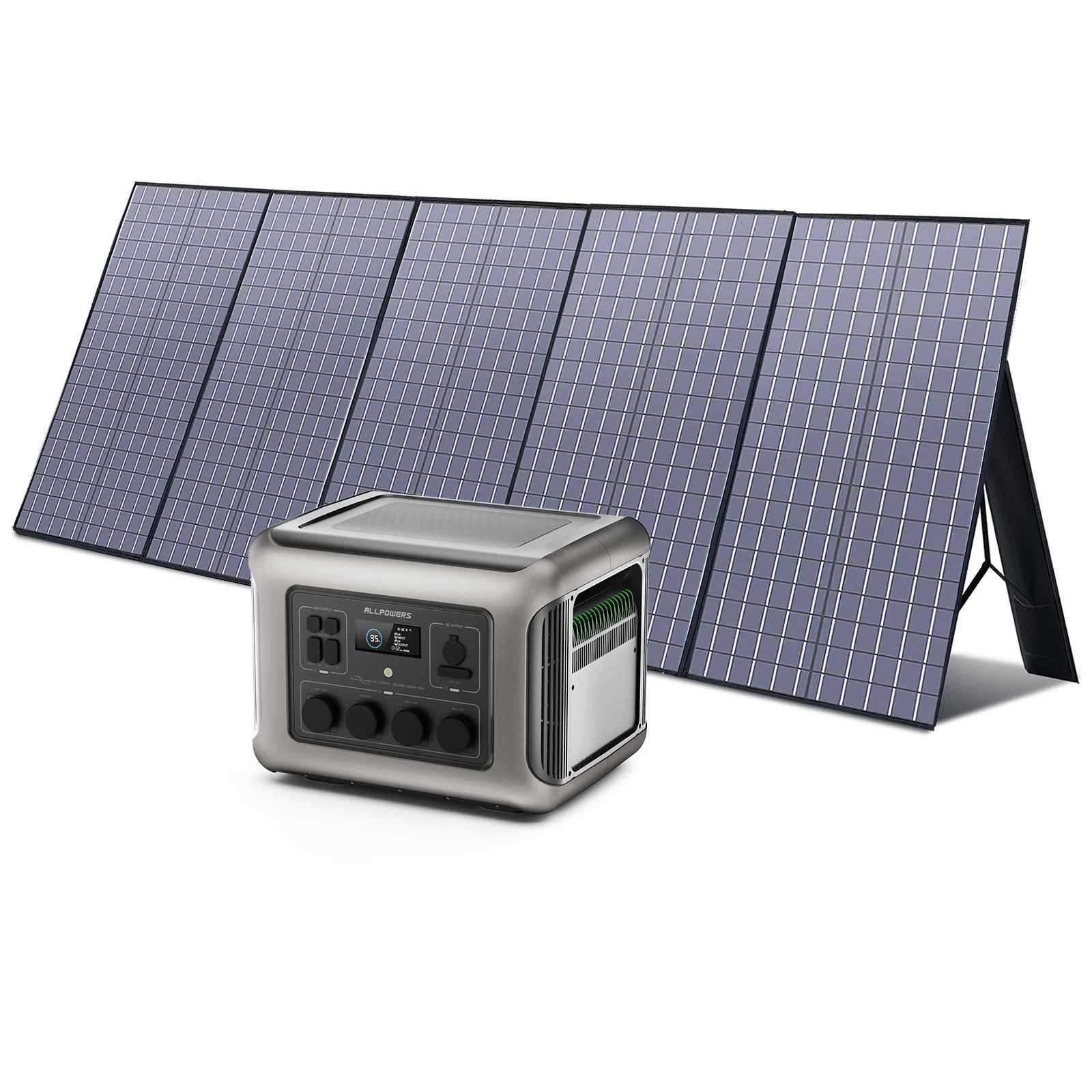 ALLPOWERS R2500 Портативна енергетична станція 2500W 2016Wh Портативний акумулятор LiFeP04, невеликий і легкий