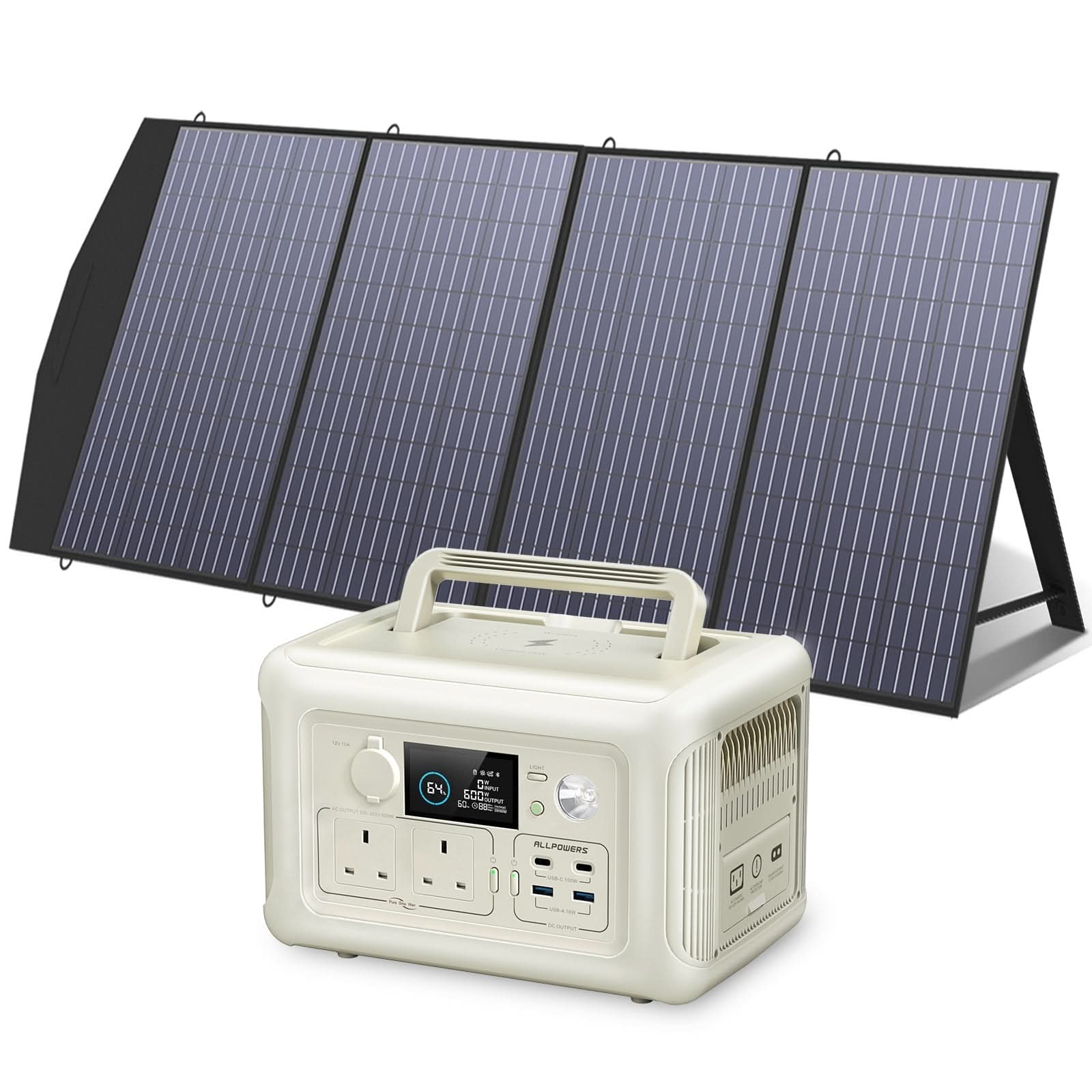 ALLPOWERS R600 Портативна зарядна станція 600W 299Wh
