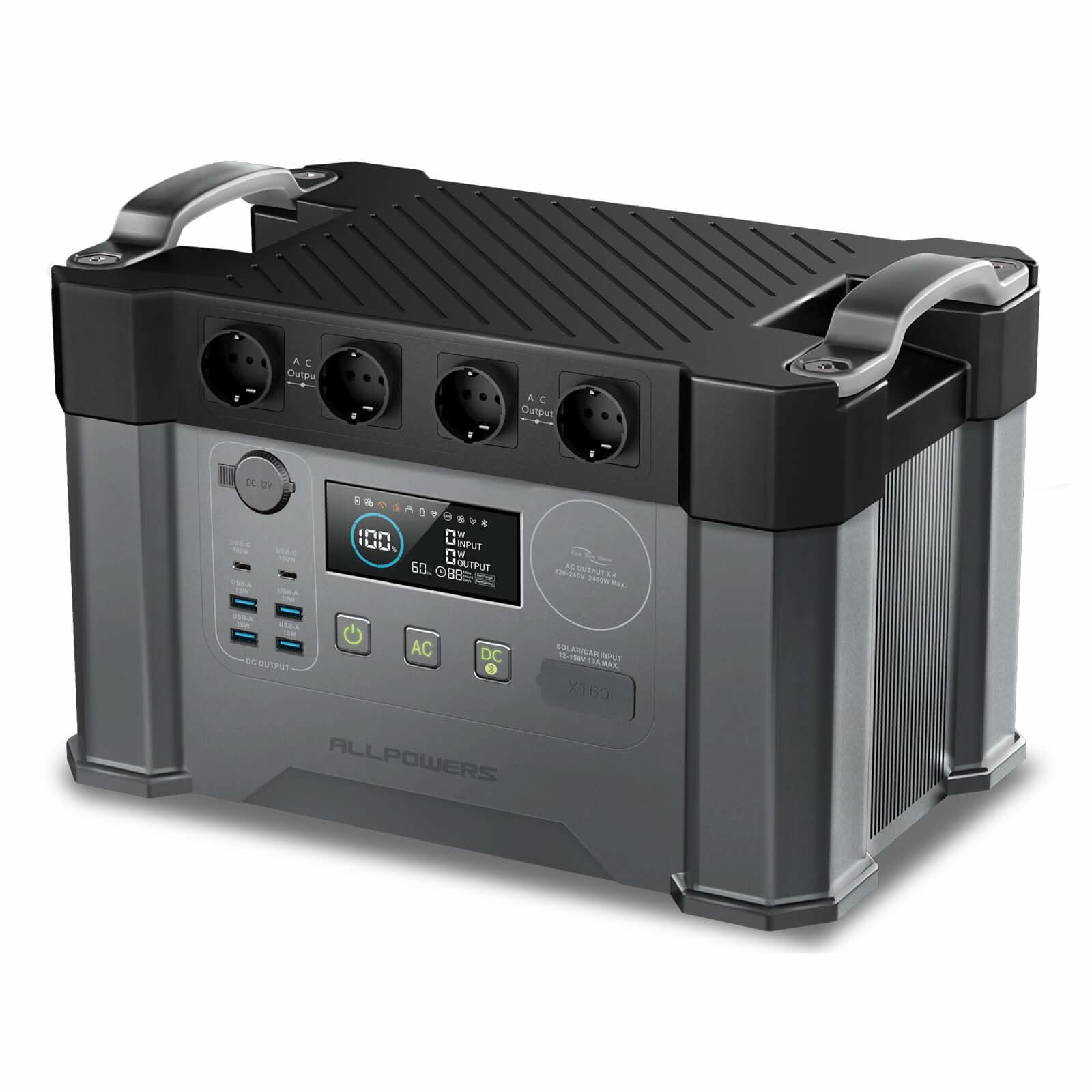 ALLPOWERS S2000 Pro Портативна зарядна станція 2400W 1451Wh
