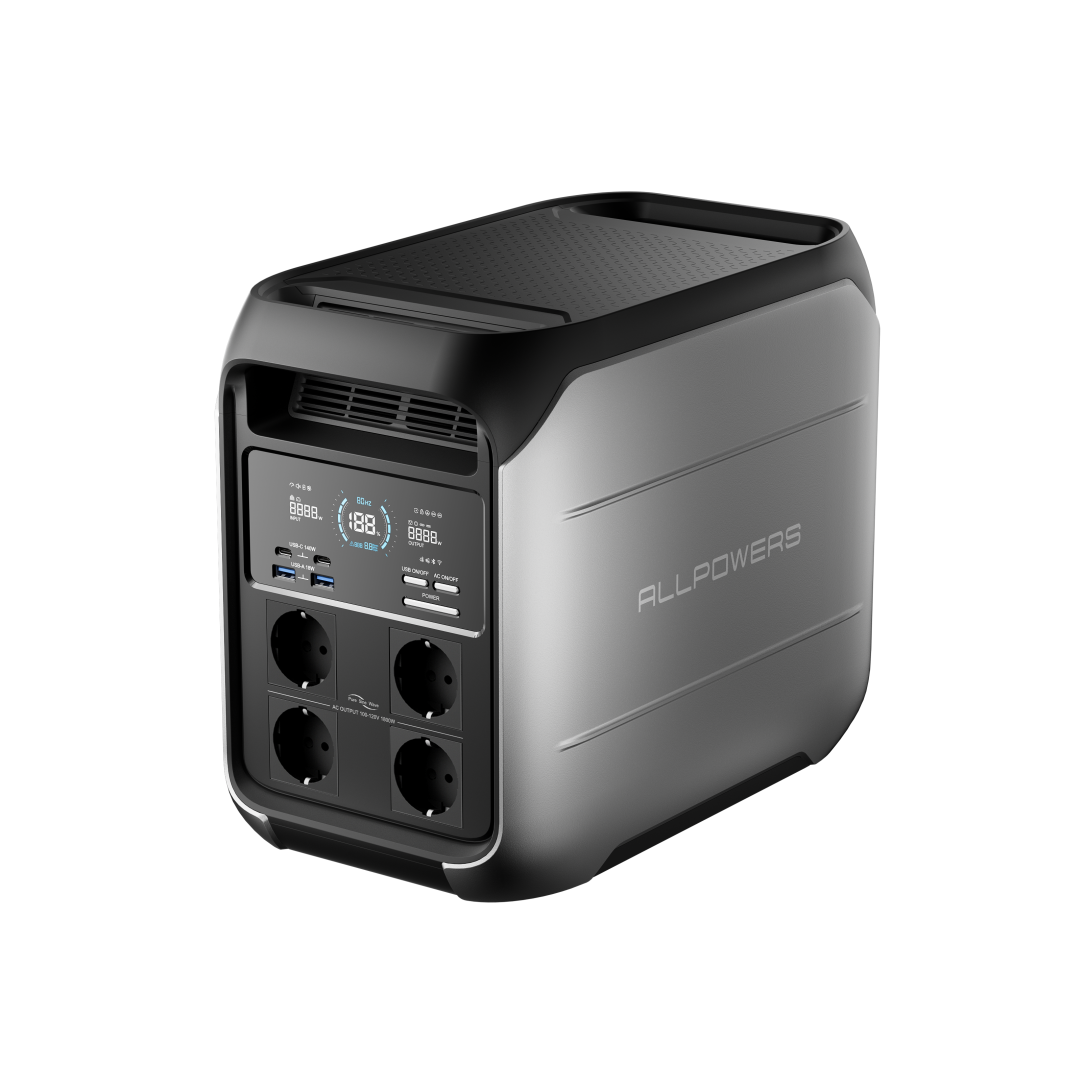 ALLPOWERS P1800 Портативна енергетична станція 1800Вт 1024Вт·год
